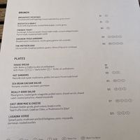 Brunch menu  #Veganuary at Donna Jean in San Diego