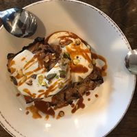 Bread pudding  at Donna Jean in San Diego