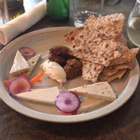 Cheese plate 😍😍 the goat IS the g.o.a.t. 🤪  at Donna Jean in San Diego