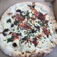 4 Horsemen + olives  at Donna Jean in San Diego