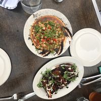 Hominy and BBQ Cauliflower *so good* at Donna Jean in San Diego