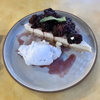 blackberry cheesecake  at Donna Jean in San Diego