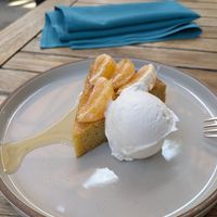Semolina citrus cake at Donna Jean in San Diego