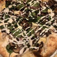 Fungazi pizza #Veganuary at Donna Jean in San Diego