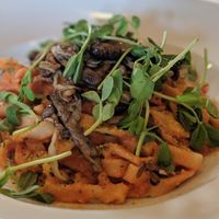 Wild mushroom fettuccine at Donna Jean in San Diego