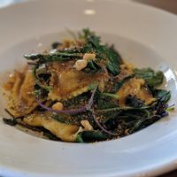 Butternut squash ravioli at Donna Jean in San Diego
