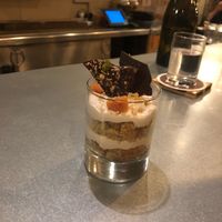 Delicious desert at Donna Jean in San Diego