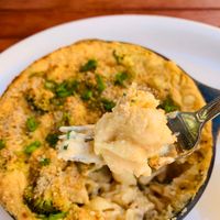 Mac & trees  at Donna Jean in San Diego