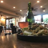 Ceasar and hard kombucha  at Donna Jean in San Diego