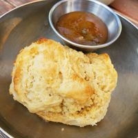Biscuit and jelly at Donna Jean in San Diego