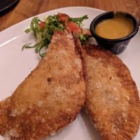 Beef empanadas at The Greyhound Cafe in Malvern