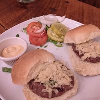 Impossible sliders at The Greyhound Cafe in Malvern