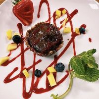 Chocolate Mousse  at The Greyhound Cafe in Malvern