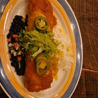 Chicken Life changing chimichanga at The Greyhound Cafe in Malvern