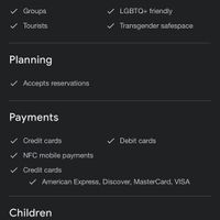 Google shot 2 stating the place is "Kid friendly" at The Greyhound Cafe in Malvern