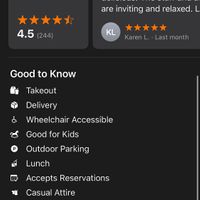 Google shot 1 stating the place is "kid friendly" at The Greyhound Cafe in Malvern