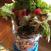 Wrap at Gold Falafel in Osaka