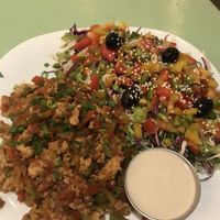 Tofu scramble at Little World in Palolem