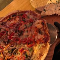 Spicy Vegan Pizza at The Stable in Birmingham