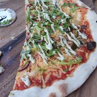 The Over the Veg pizza was very tasty with quick service. at The Stable in Birmingham