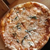 Vegan margarita pizza at The Stable in Birmingham