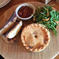 Curried sweet potato and butternut squash pie at The Stable in Birmingham