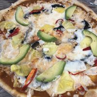 The Allo Aloha pizza  at The Stable in Bournemouth