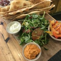Vegan sharing platter  at The Stable in Bournemouth