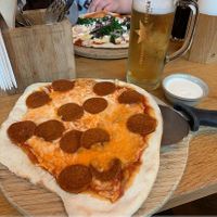 Porkelss pepperoni  at The Stable in Cardiff
