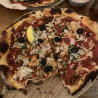 No porkies pizza  at The Stable in Cardiff