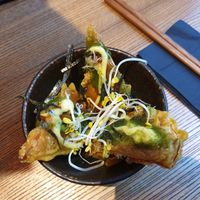 Appetizer: Fried sweet potato at Ryong in Berlin