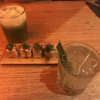 Vorspeise & Getränk: 1000 eyes (vorn) at Ryong in Berlin