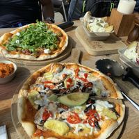 The Vegan Greek, Allo Aloha, loaded wedges and smoked paprika hummus   at The Stable in Newquay