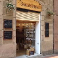 Outside Grans de la Terra at Grans de la Terra in Barcelona