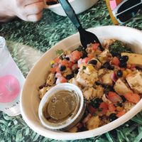 Found out after this that the broccoli isn’t vegan😤 at Fresh Kitchen in St Petersburg