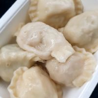 Mix of all vegan flavours - yuuumm at PieRogi Vegan in Wroclaw