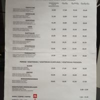 Full.menu at PieRogi Vegan in Wroclaw