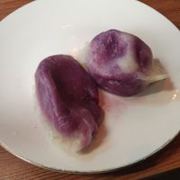 Blueberry Pierogi at PieRogi Vegan in Wroclaw