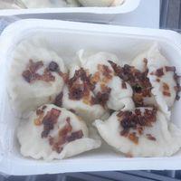 All savoury options with onion at PieRogi Vegan in Wroclaw