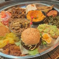 El menú vegano de los miércoles por la noche at Etiopico Afrika in Gran Canaria