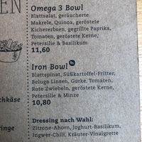 vegan salad bowl at Ludwig Burger in Salzburg