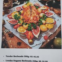 The Tofurky original of Portland OR. Brazilian style. Xmas sem culpa! at Guia Vegano - Vegan Store in Florianopolis