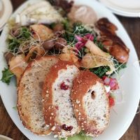 Walnut and cranberry sourdough at Tea and Happiness in Rotorua