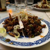 Mock eel. My favorite dish here. at Ling Long in Stockholm