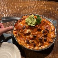 Nacho with vegan cheese at Mother in Tokyo