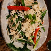 Vegan Pad Thai ¥1,200 tasted really fresh! at Mother in Tokyo