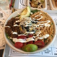 Quinoa taco salad at By Chloe - Seaport Blvd in Boston