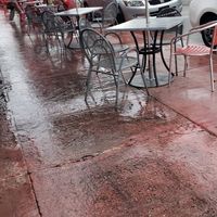 Outdoor Street seating at Taco Rico in Miami Beach