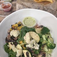 Baja bowl  at Taco Rico in Miami Beach