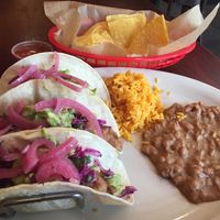 Vegan tacos for 10 dollars (incl. tax). Was really yummy. at Taco Rico in Miami Beach